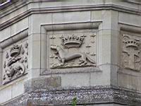 Blois, Chateau, Aile Francois Ier , Galerie des loges, Belette (2)